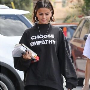 ASO Selena Gomez Choose Empathy Sweatshirt